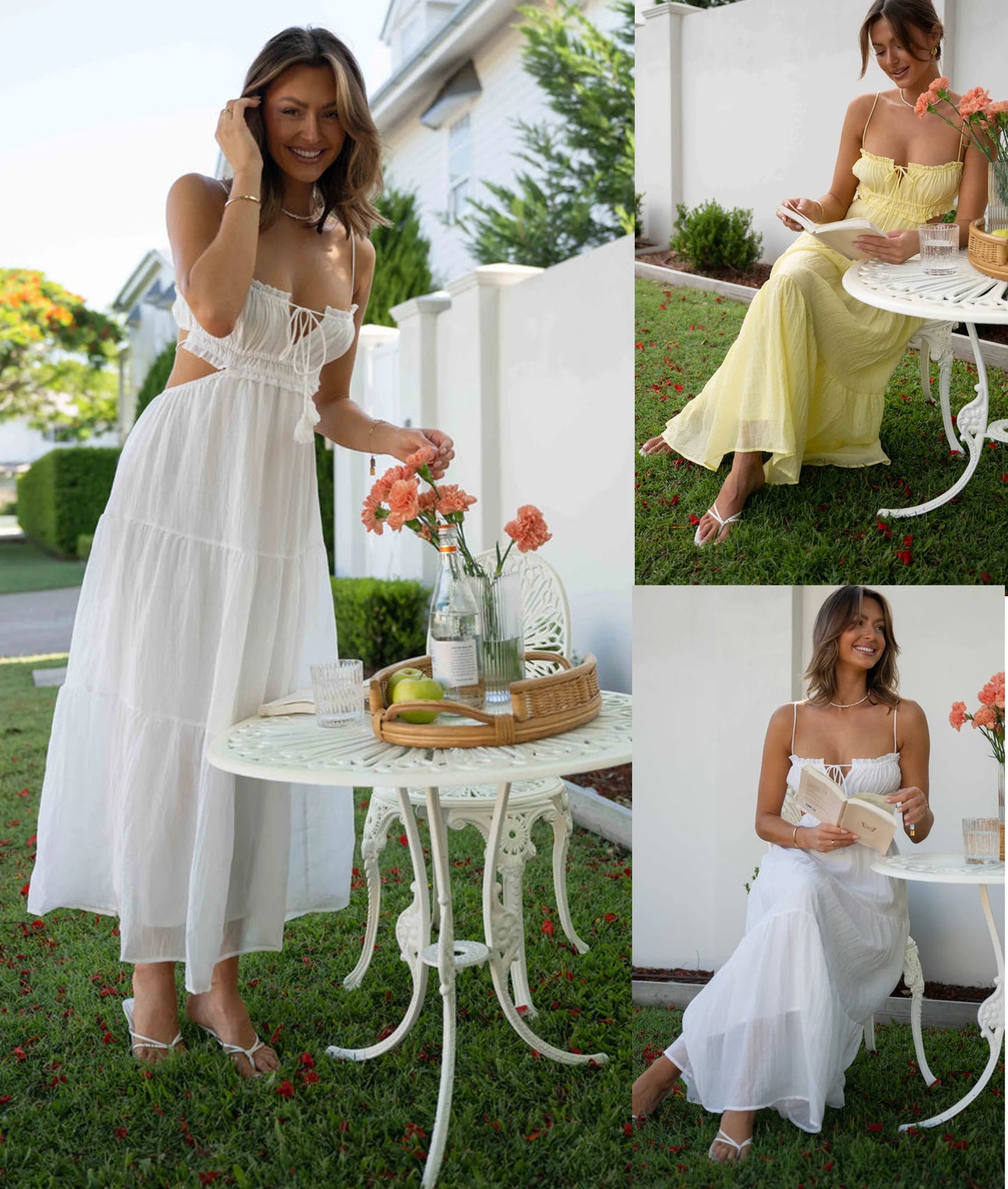 Summer White Dress For Woman 2023 Trendy Casual Beachwear Cover-ups Outfits New Boho Hippie Chic Long Maxi Dresses Elegant Party