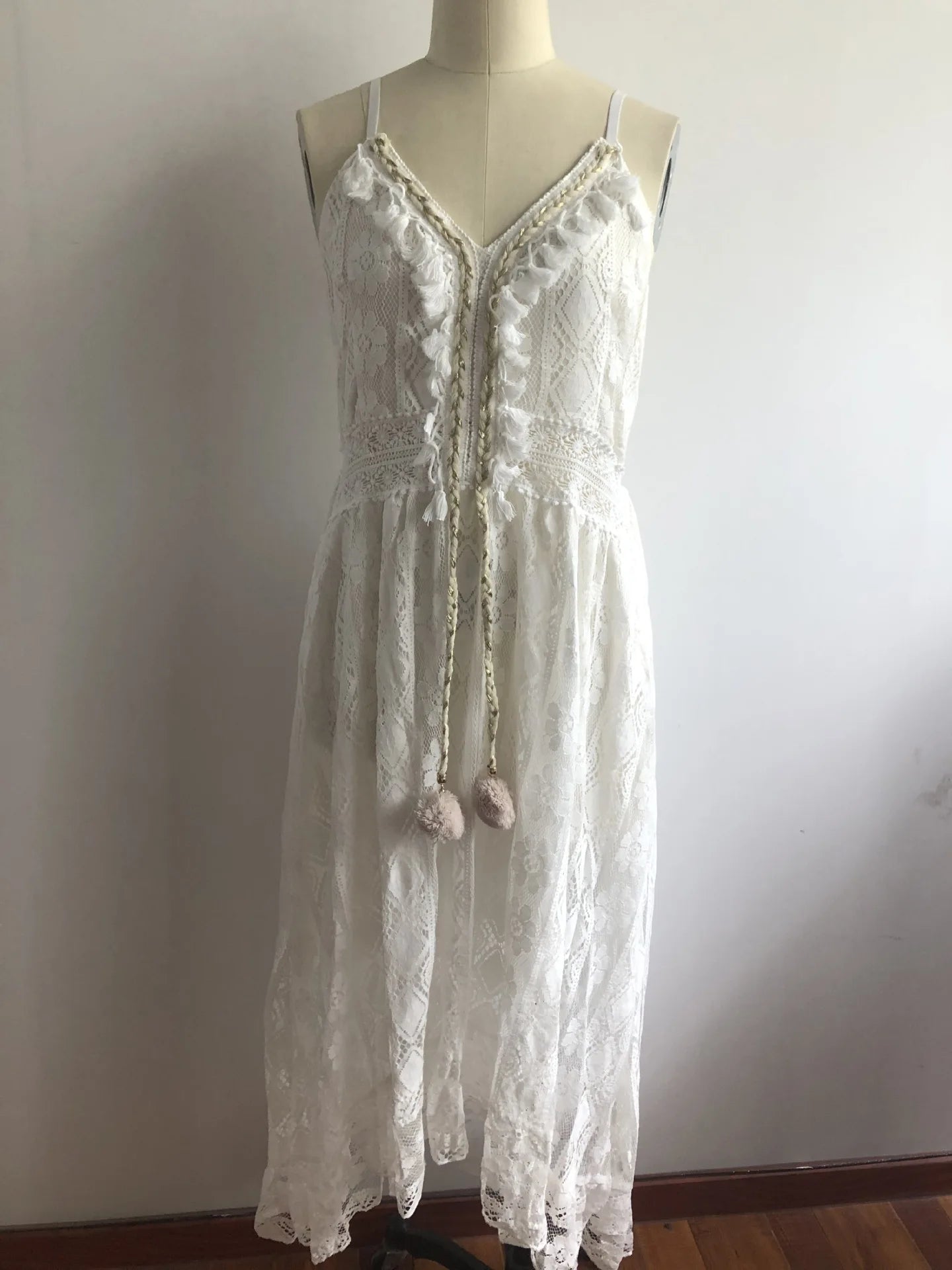 Summer White Dress For Woman 2023 Trendy Casual Beachwear Cover-ups Outfits New Boho Hippie Chic Long Maxi Dresses Elegant Party