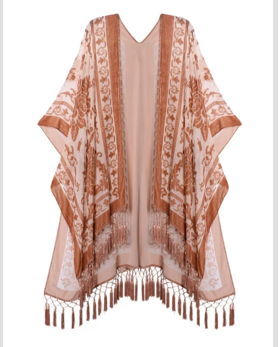 23 colors- Bohemian kimono Women's long Tassel Beach Cover-up Casual Cardigan Shaw