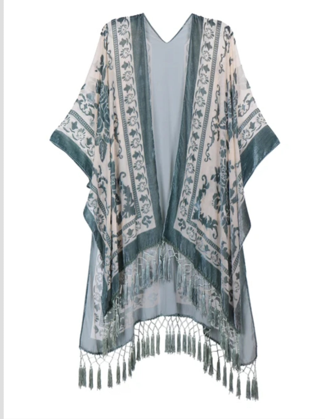 23 colors- Bohemian kimono Women's long Tassel Beach Cover-up Casual Cardigan Shaw